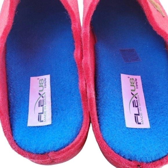 HTF Flexus by Spring Step sz EU40 US9 Dog Lovers wool slippers shoes Scooby Dane - Picture 9 of 14